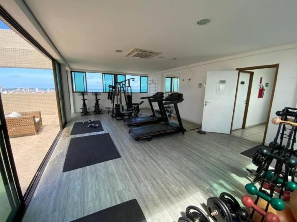 Flat Ao Lado Do Rio Mar No Edf Beach Class Excelsior Por Yolo Recife Exterior foto